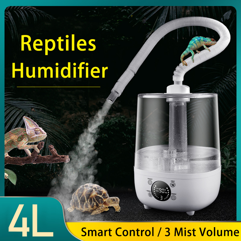 Terrarium Fogger Ultrasonic - 4L Reptil Terarium Humidifier Fogger dengan