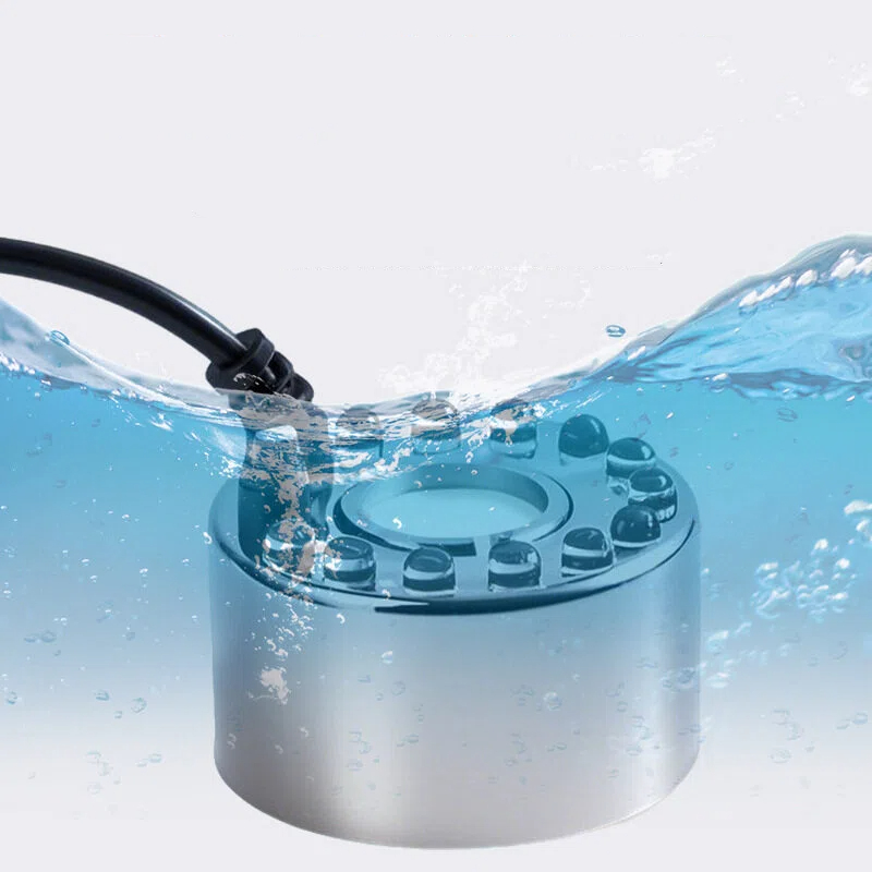 Terrarium Fogger Ultrasonic - Penghasil Kabut Mini Ultrasonik Warna-warni Elektrik,