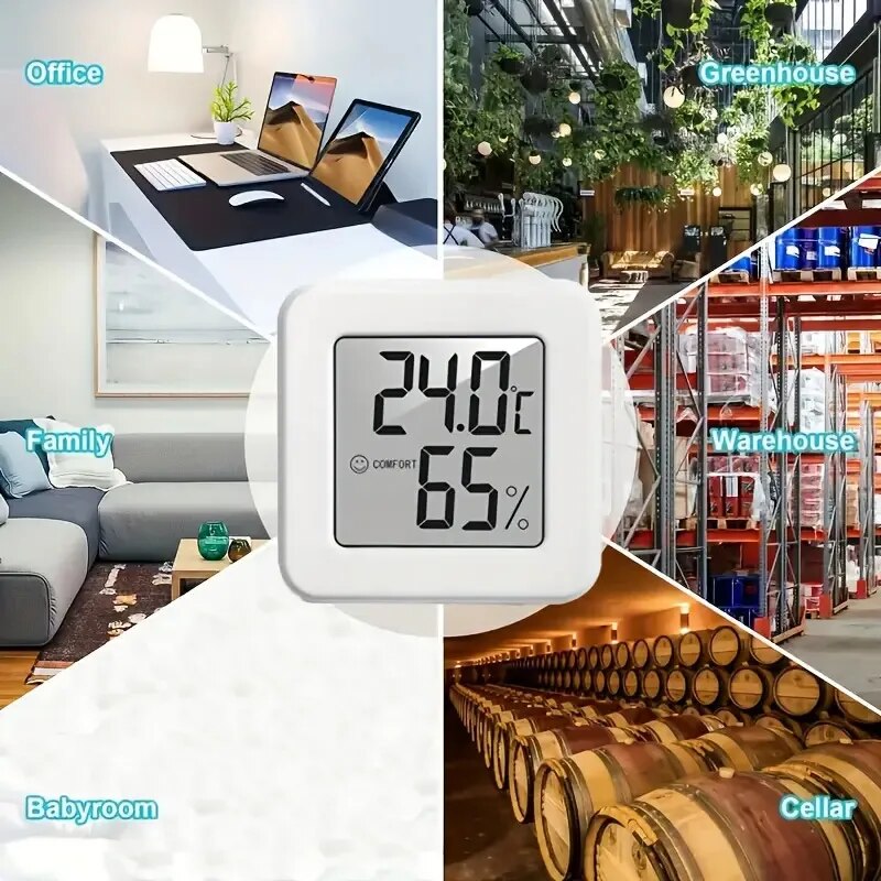 Digital Hygrometer Probe - Termometer Higrometer Digital Termometer Dalam Ruangan