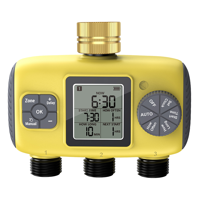 Timer Dual Outlet - Sistem Irigasi Cerdas dengan Dua Outlet,