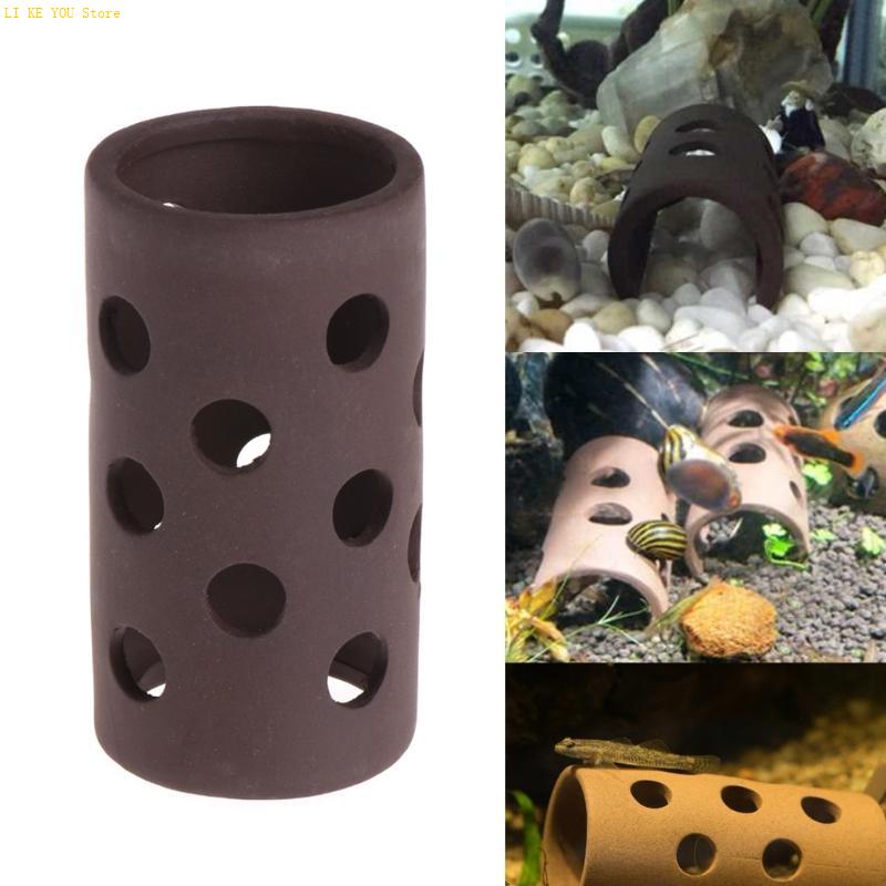 W3JE Keramik Dekorasi Akuarium - Hide Cave Ceramic ulasan dan harga