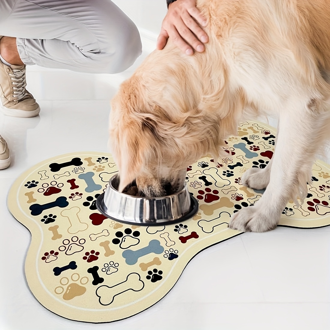 1 Buah Alas Makan Anjing Anti  - Royal Canin Food Medium ulasan dan harga