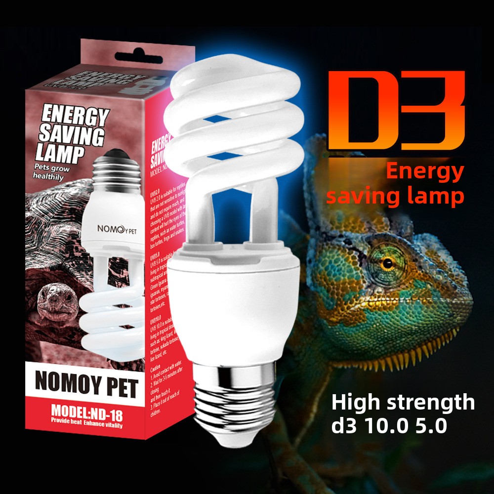 NOMOY 13W Lampu Reptil UVB Int - Vitamin D3 Reptile ulasan dan harga