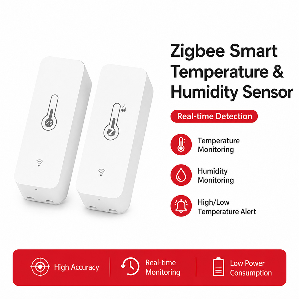 Sensor Suhu Kelembaban Zigbee  - Digital Hygrometer Probe ulasan dan harga