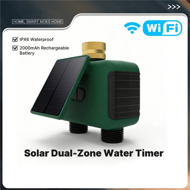 Pengatur Waktu Penyiraman Air  - Timer Dual Outlet ulasan dan harga