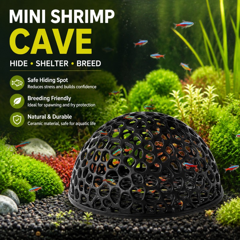 Rumah Betta Keramik Mini Berpo - Hide Cave Ceramic ulasan dan harga