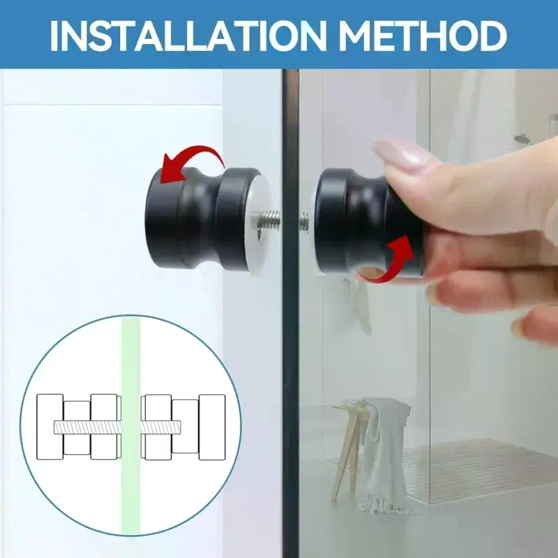 Gagang Pintu Kaca Shower Berga - Glass Door Hinge ulasan dan harga