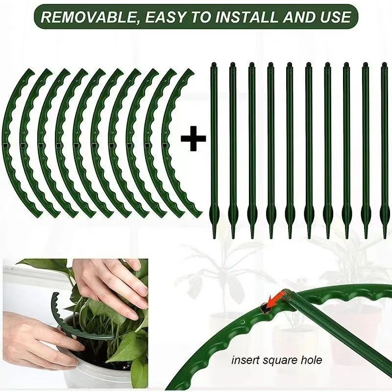 1-9 set Penyangga Tanaman Plas - Vine Climbing Plastic ulasan dan harga