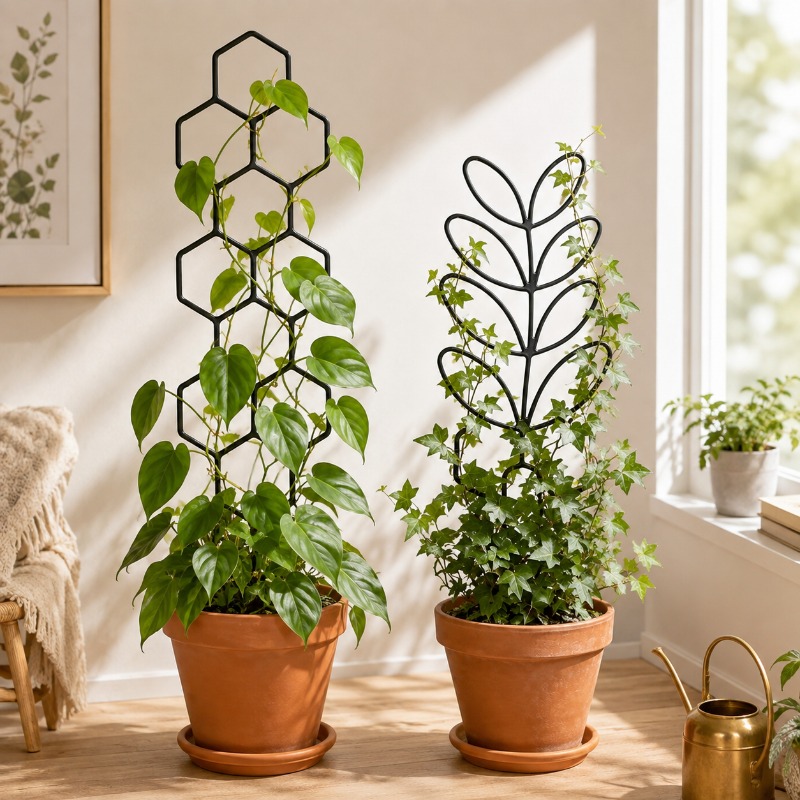 2/4 buah Penyangga Tanaman Bin - Vine Climbing Plastic ulasan dan harga