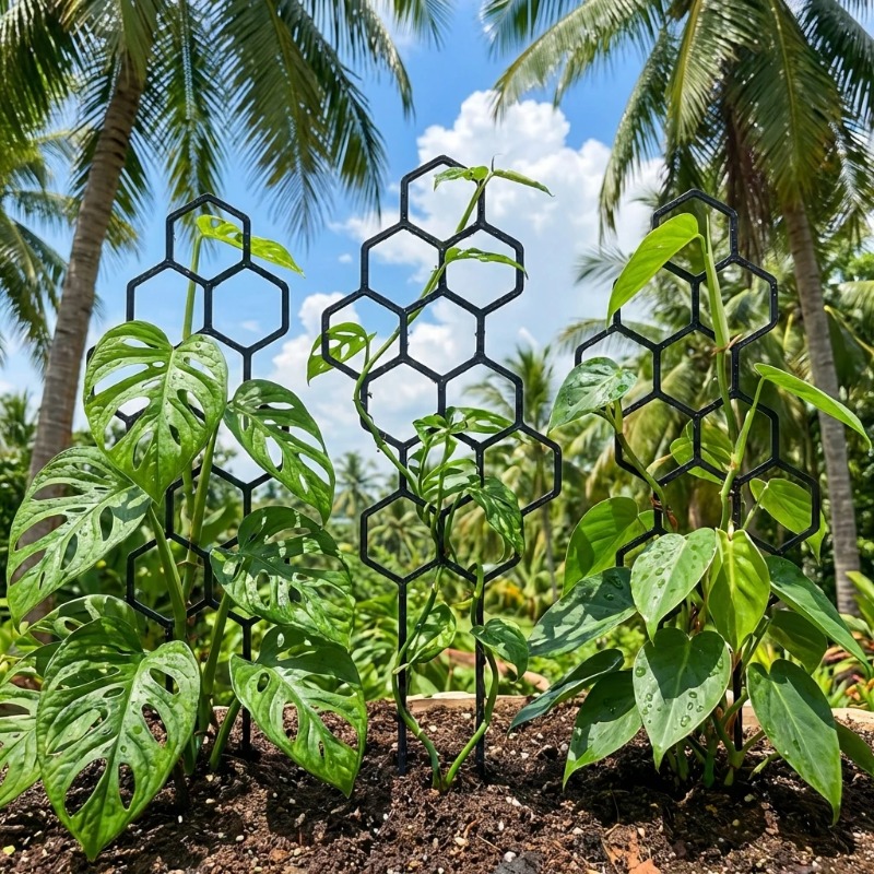 2/4 buah Penyangga Tanaman Bin - Vine Climbing Plastic ulasan dan harga
