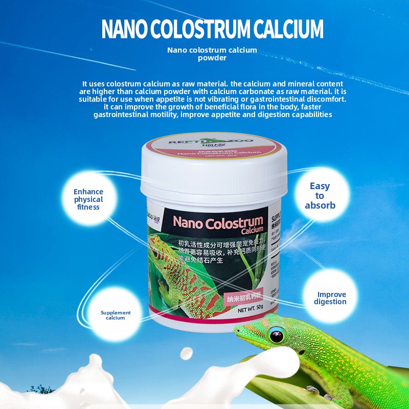 Reptizoo Bubuk Kalsium Reptil  - Vitamin D3 Reptile ulasan dan harga