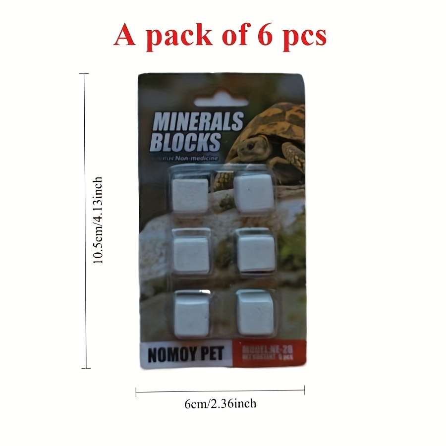 6 Pcs Blok Kalsium Mineral Aku - Calcium Powder Reptile ulasan dan harga