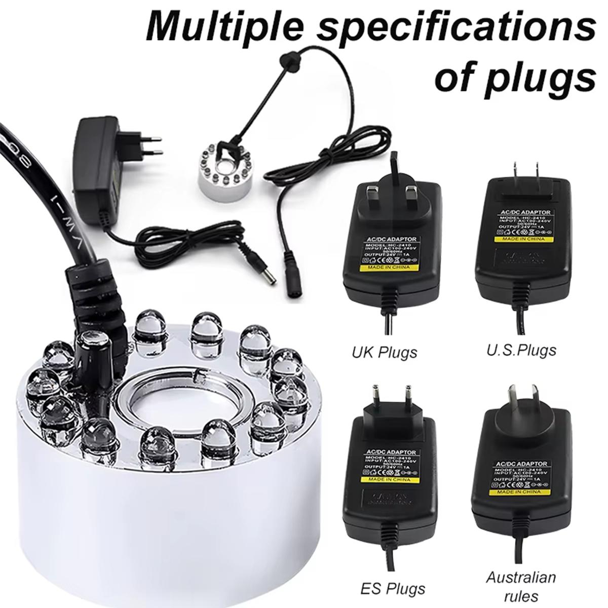 Mesin Pembuat Kabut Mini LED F - Terrarium Fogger Ultrasonic ulasan dan harga