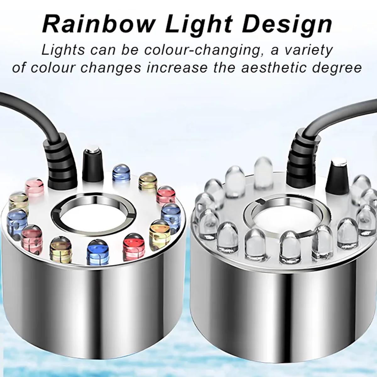 Mesin Pembuat Kabut Mini LED F - Terrarium Fogger Ultrasonic ulasan dan harga